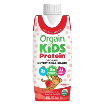Kids Protein Organic Nutrition Shake - Strawberry
