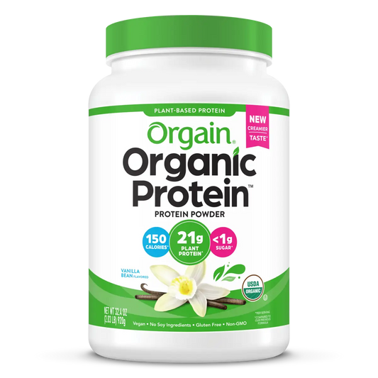 Organic Protein? Plant Based Protein Powder - Vanilla Bean