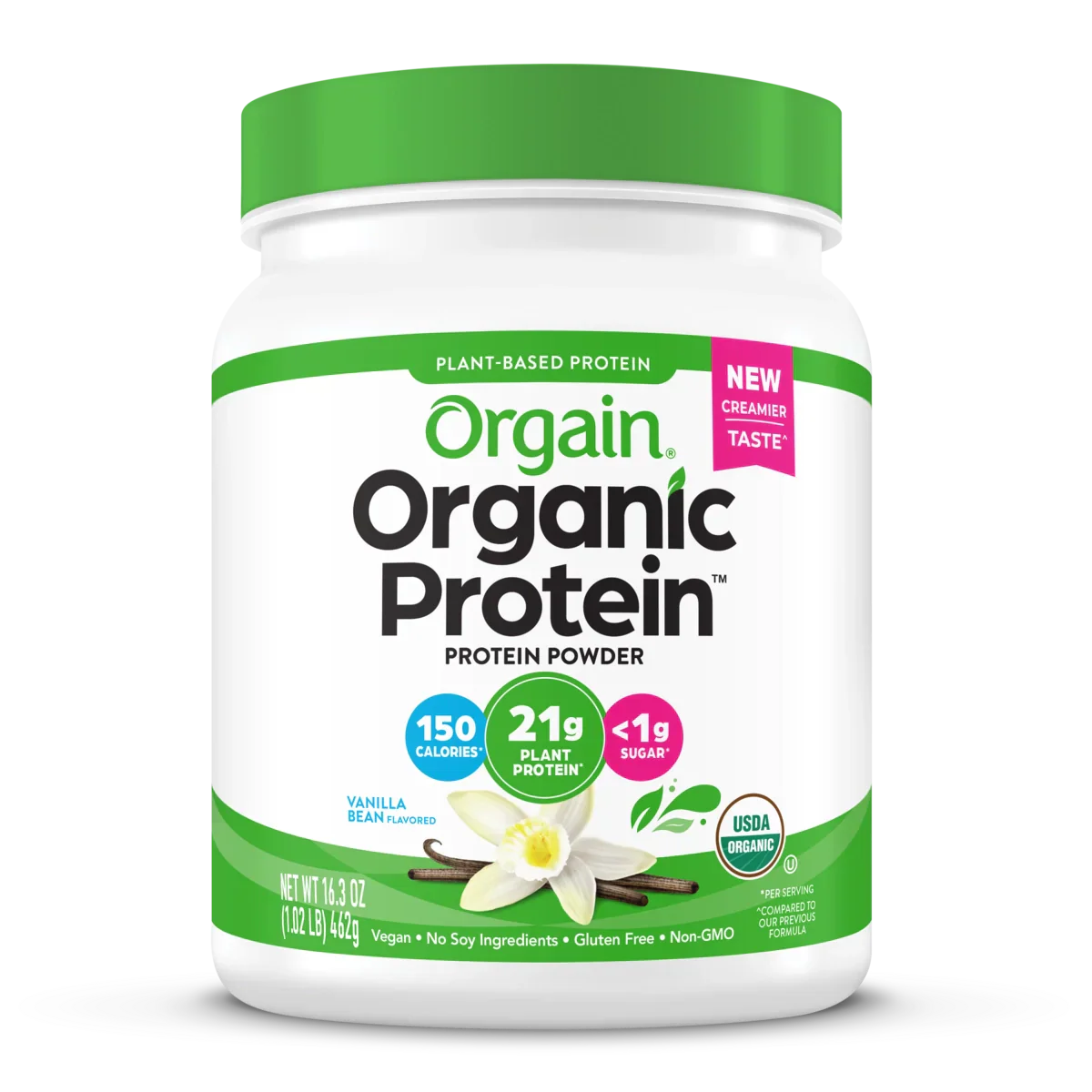 Organic Protein? Plant Based Protein Powder - Vanilla Bean