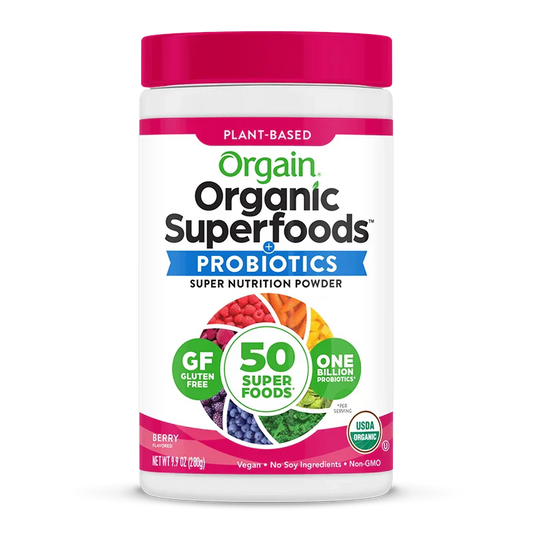 Organic Superfoods Probiotics Powder - Berry