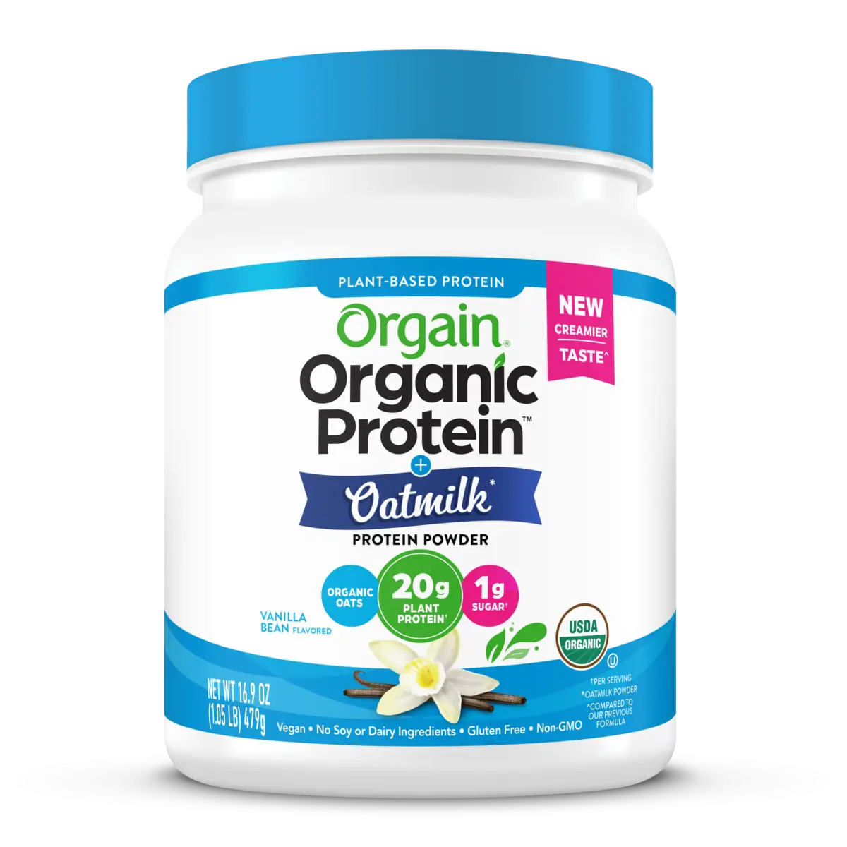 Organic Protein? + Oatmilk Plant Based Protein Powder - Vanilla