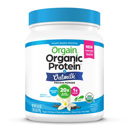 Organic Protein? + Oatmilk Plant Based Protein Powder - Vanilla