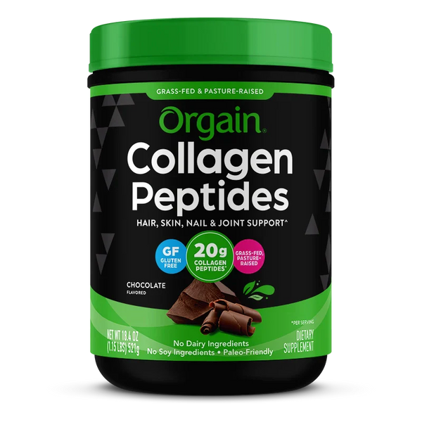 Grass Fed Pasture Raised Collagen Peptides - Chocolate