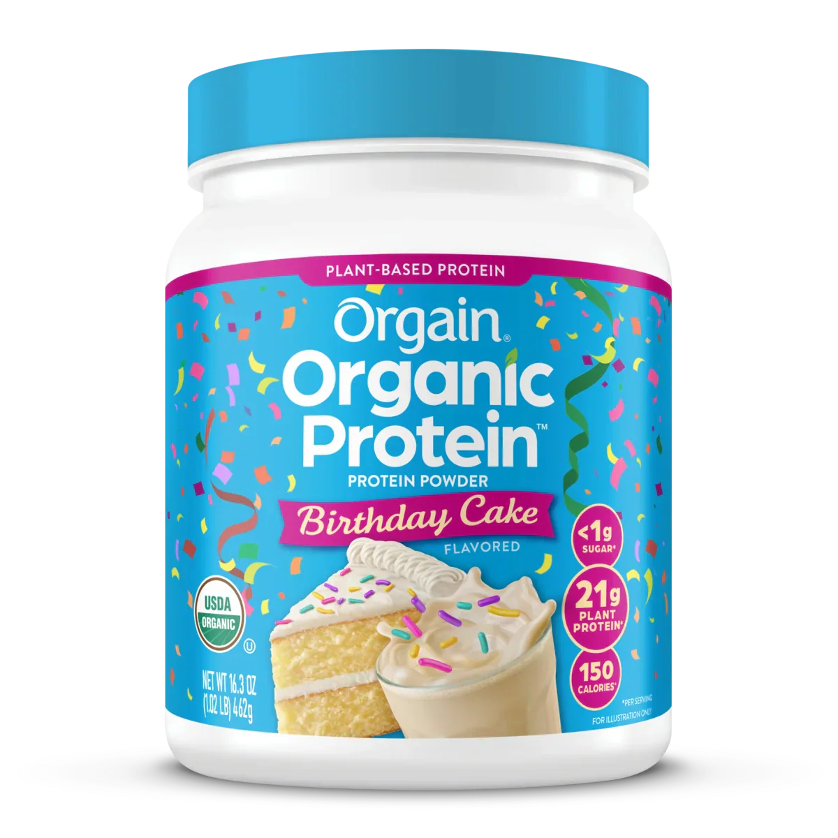 Organic Protein? Plant Based Protein Powder - Birthday Cake