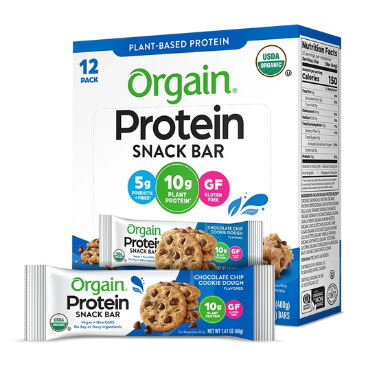 Organic Protein Bar - Chocolate Chip Cookie Dough